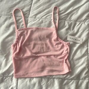 Sheer crop tank PacSun S